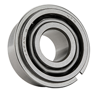 Double-Row-Angular-Contact-Ball-Bearing-Contact-Open-Snap-Ring-Type