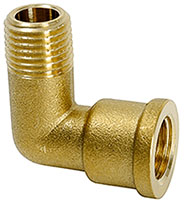 90 degree elbow NPT 1/4M - 1/4F