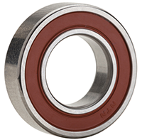 Single Row Radial Ball Bearing, Topline Series - Double Sealed (Contact Viton Seal)