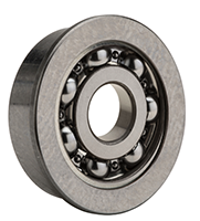 Single-Row-Radial-Ball-Bearing-Open-Type-Flange