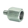 Adapter 1/4M - 1/4F nickle plated